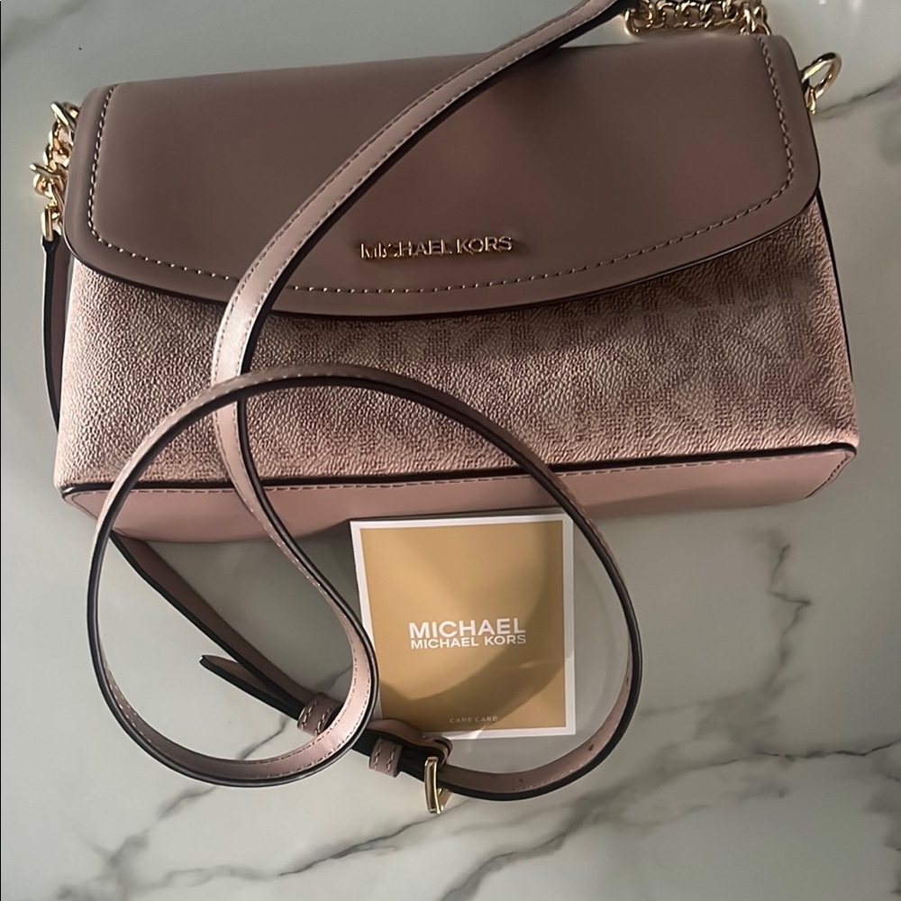 Michael Kors Pink Crossbody Bag with Chic Design
